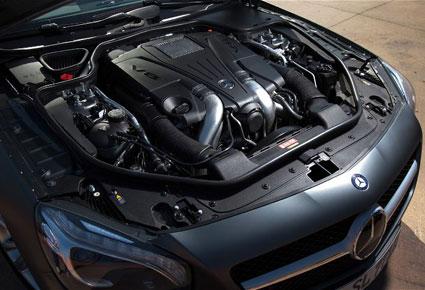 مرسيدس بينز تطلق SL550 المكشوفة 